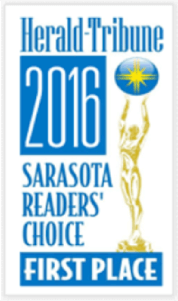 Sarasota Readers Choice First Place Award - 2016