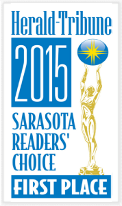 Sarasota Readers Choice First Place Award - 2015